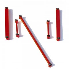 Комплект усиленных реактивных штанг B@3 21214 "L@DA 4х4", 2123 "Chevrolet Niv@", L@DA 4x4 Urban, "Классика" (стандартный клиренс)