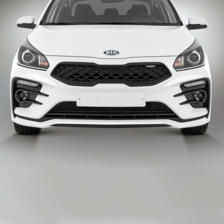 Бампер передний "Kudos Romb" для Kia Rio (2017-2020) купить недорого с доставкой в Обнинск